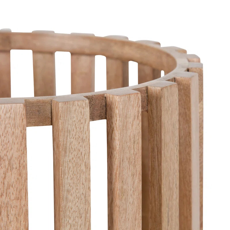 Ilke Wood Pot Planter